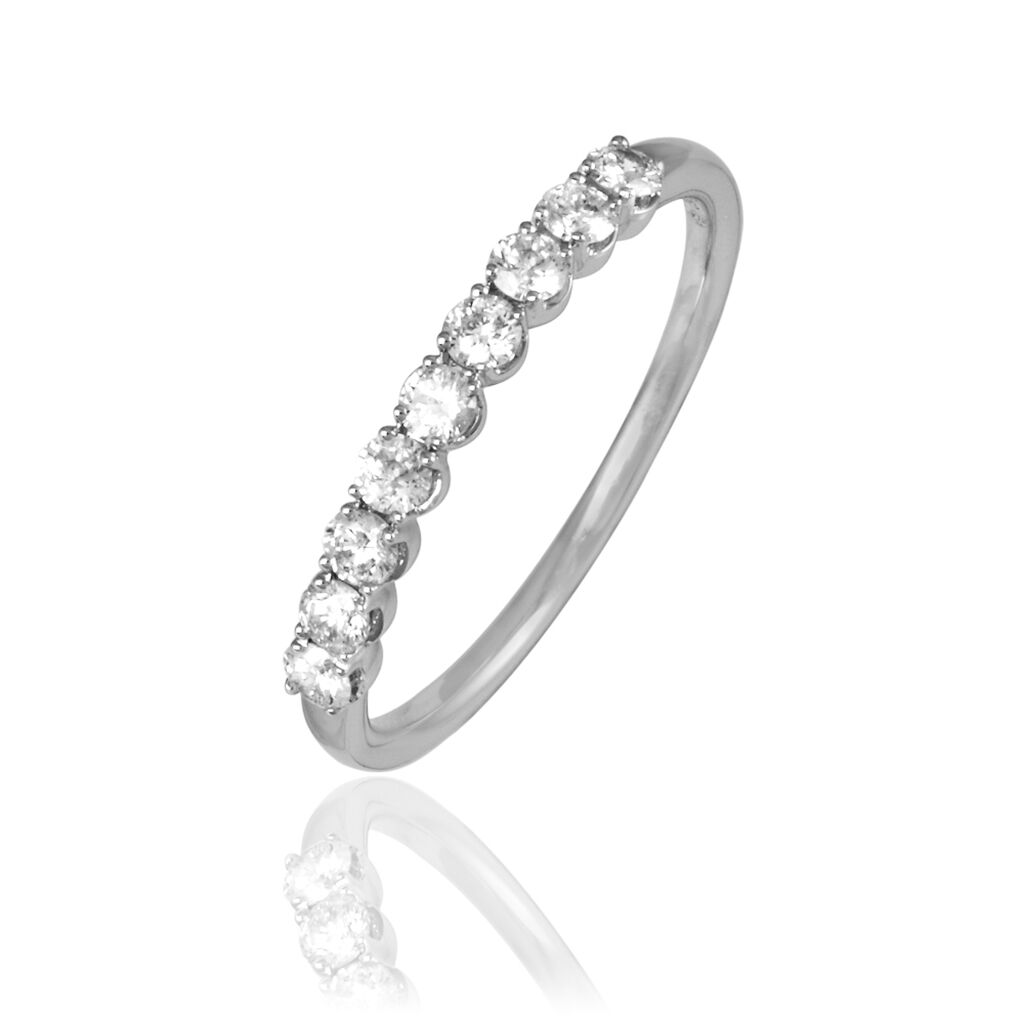 Alliance Eloise Or Blanc Diamant