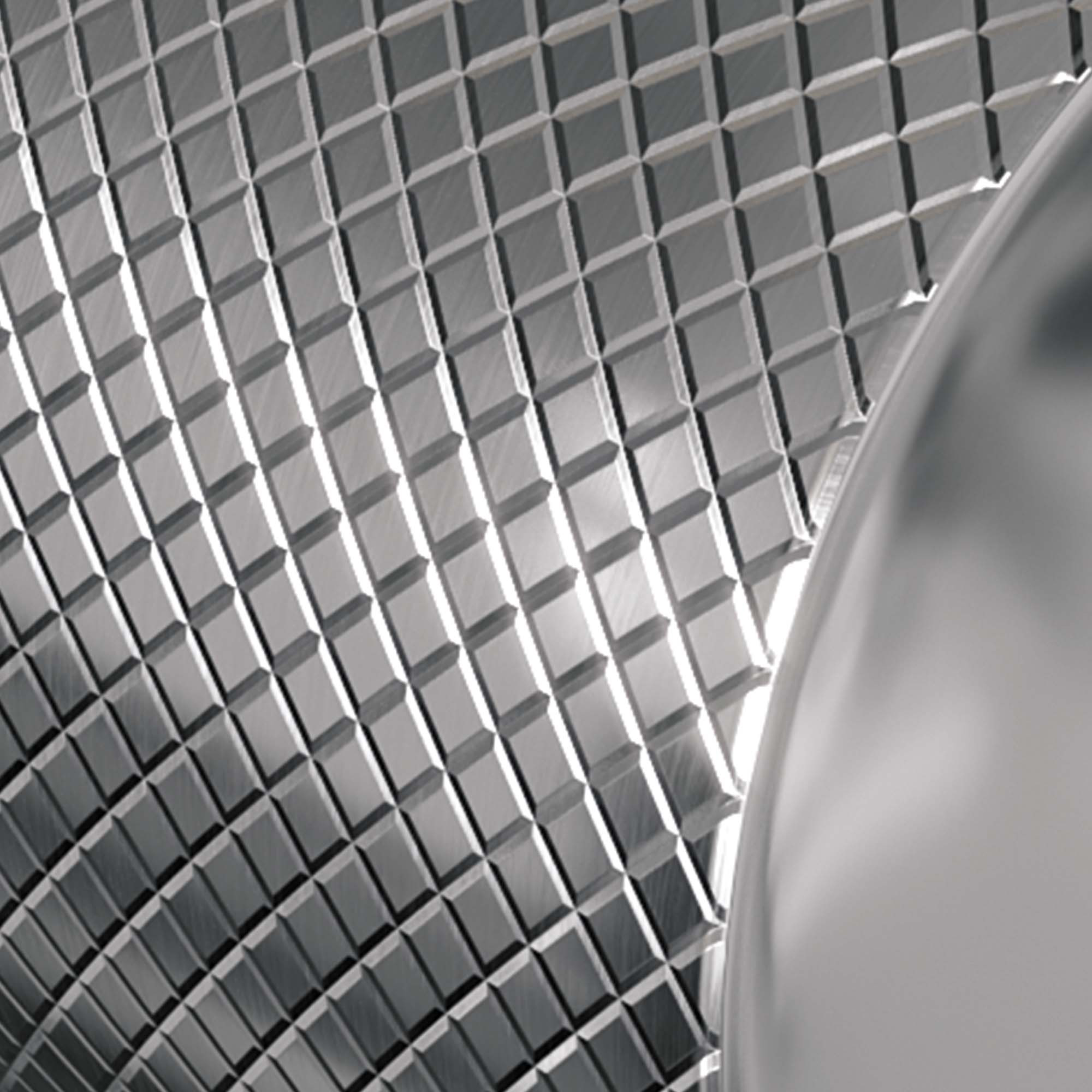 Brauer Chrome Carving vrijstaande badmengkraan met staafhanddouche chroom