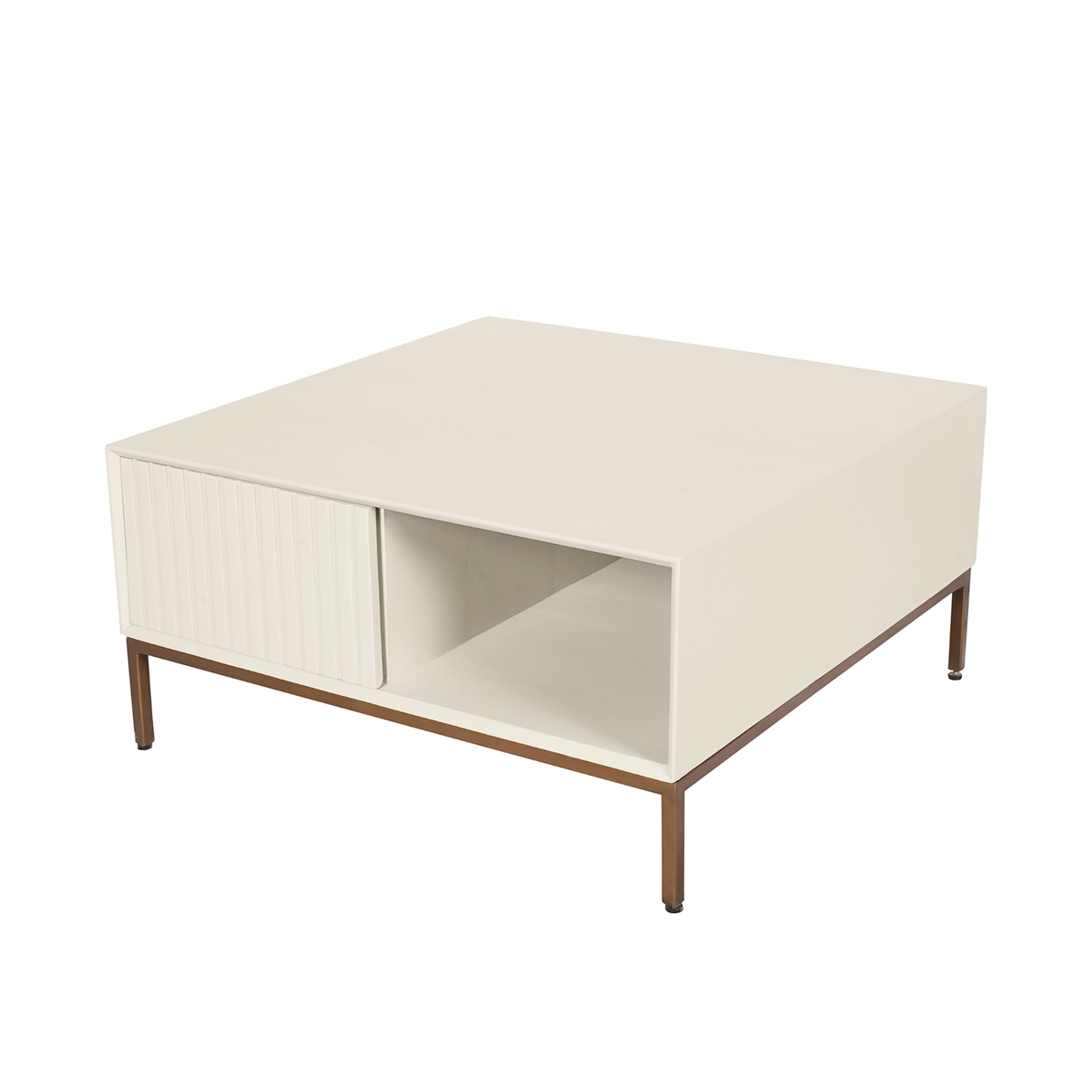 Salontafel De Bokke Vierkant Witzand