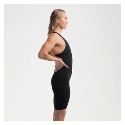 Maillot de Bain 1 pièce Femme Speedo Fastkin LZR Valor 2.0 Kneeskin Noir
