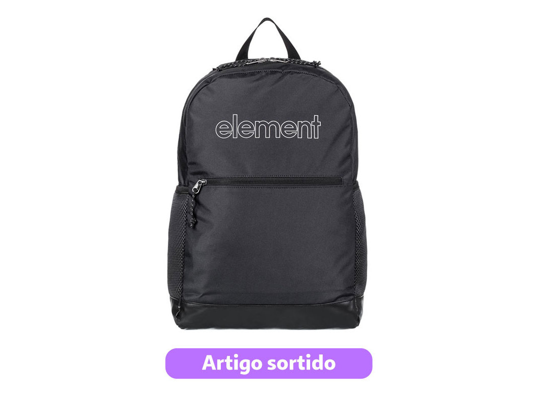 MOCHILA ELEMENT 41X28X14CM CORES SORTIDAS
