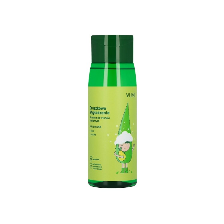 Yumi Shampoo voor weerbarstig haar Perenverzachtend 300 ml(28-02-2026)