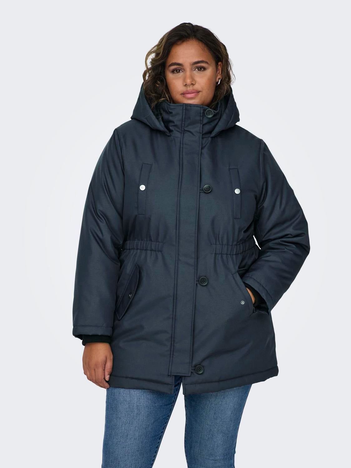 CARMIE Langer Parka India Ink