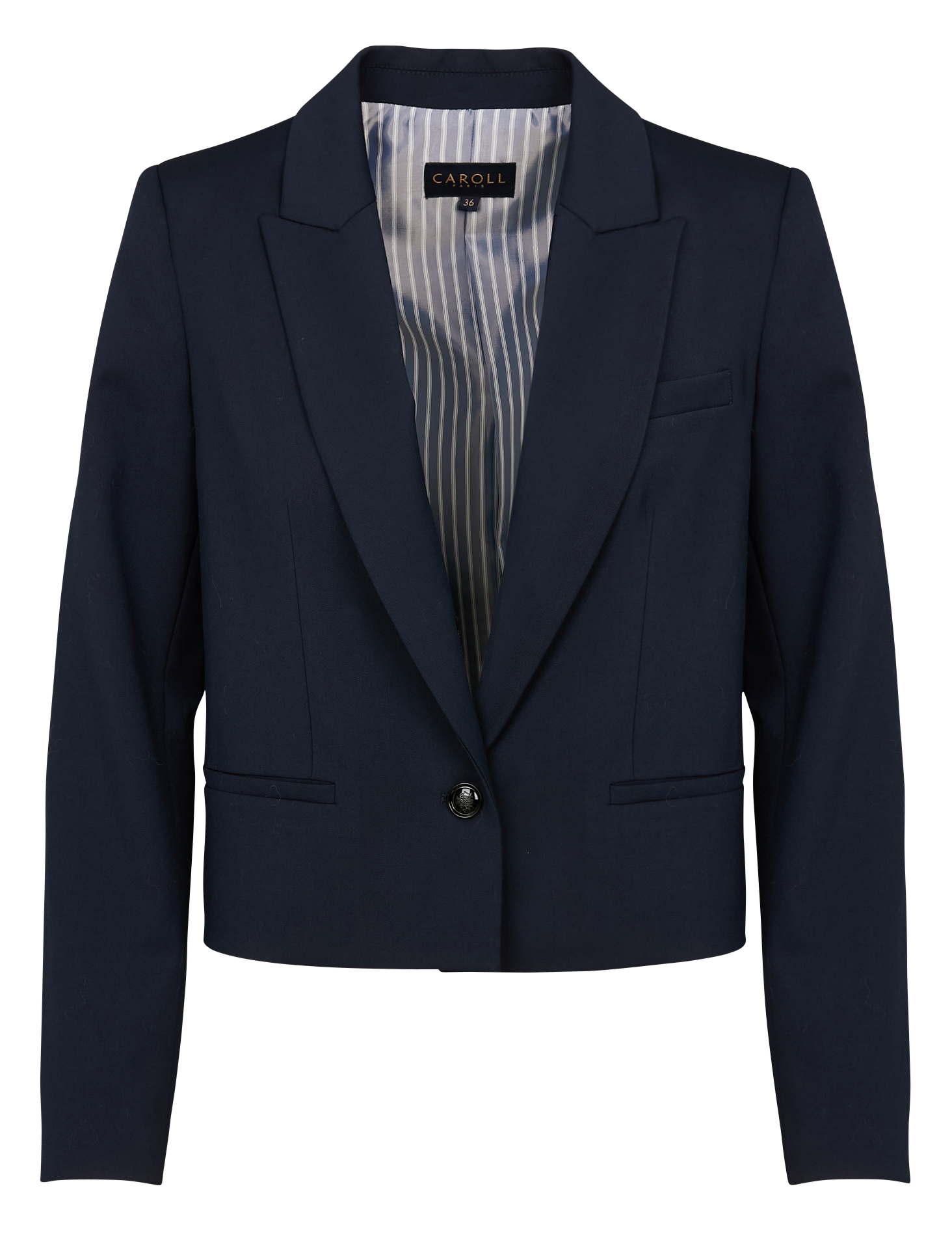 VPHARE - Veste col tailleur | Bleu