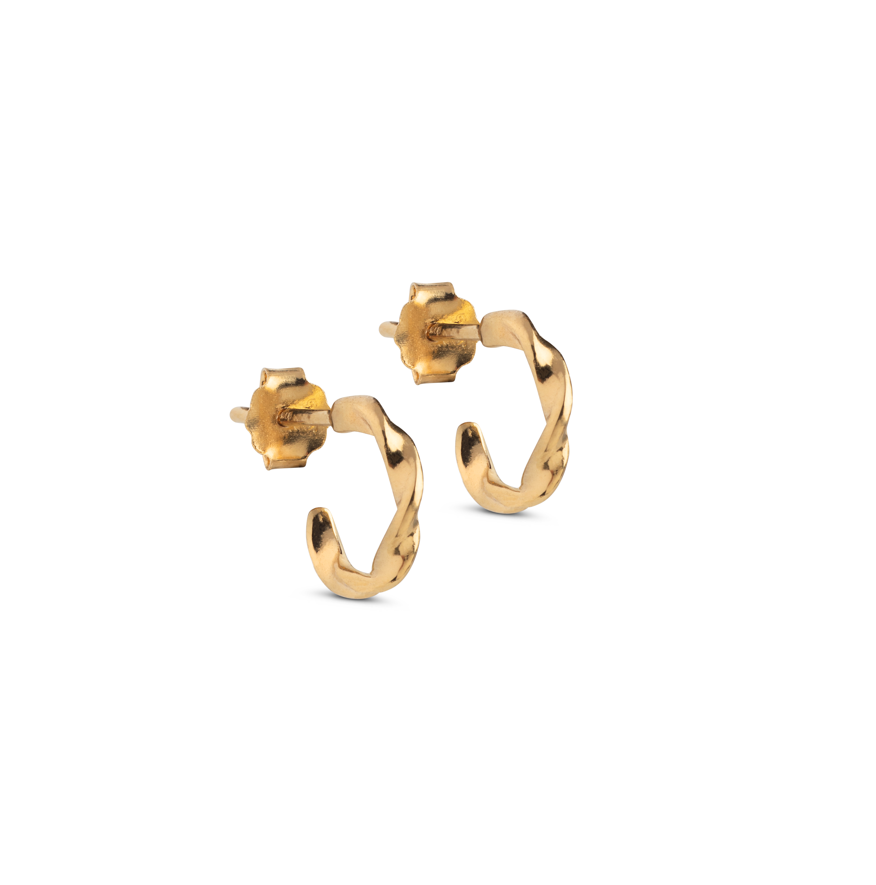 ENAMEL Copenhagen  Hannah hoops - forgyldt