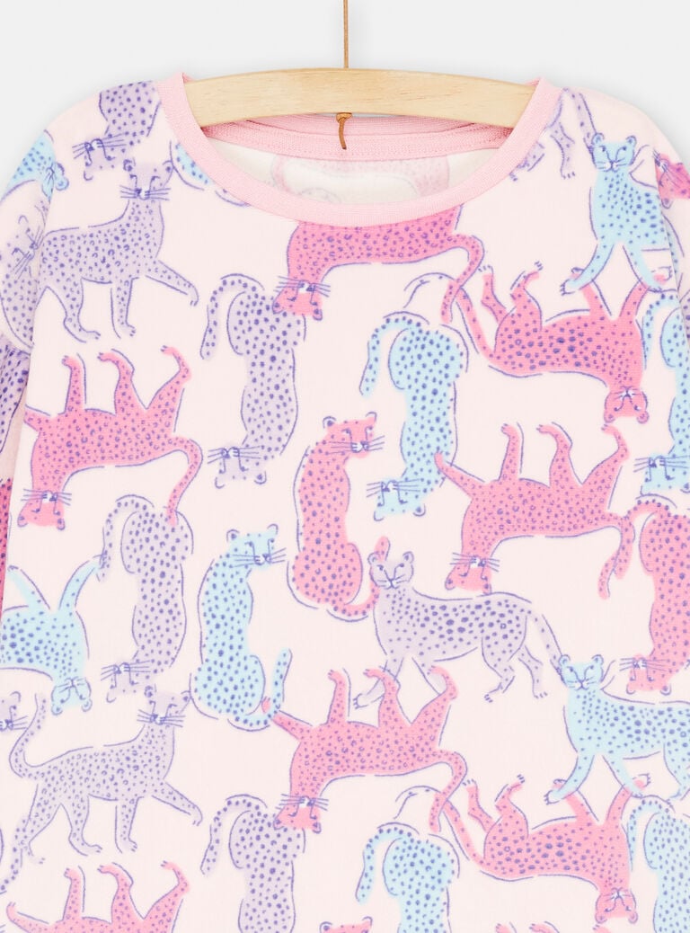 Ensemble pyjama rose et bleu