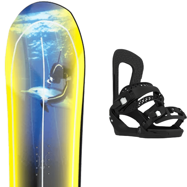 Pack snowboard BATALEON DISTORTIA + Fix