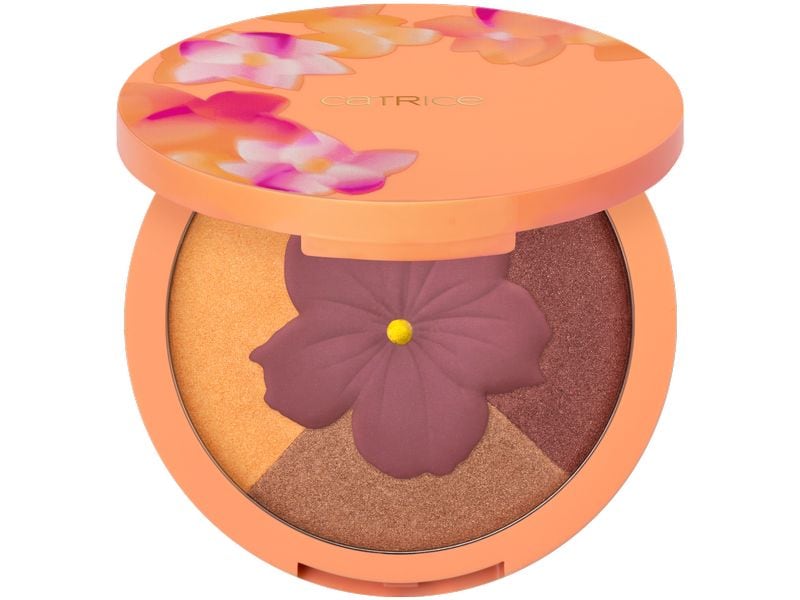 Catrice Lidschatten-Palette Seeking Flowers C01 Buy Myself Luxuriöse Lidschattenpalette mit geprägtem Blumendesign