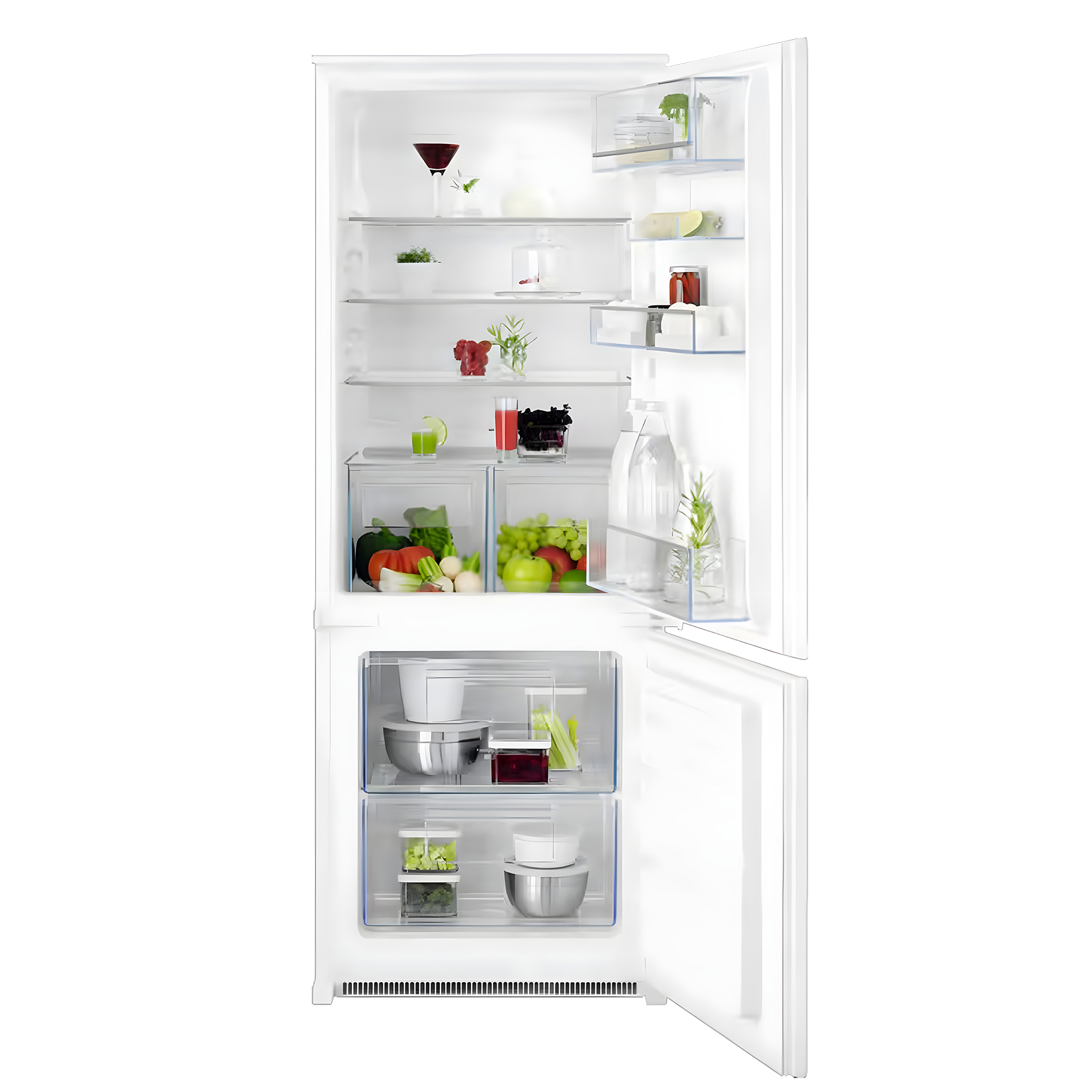 AEG Einbau-Kühl/Gefrierkombination NSC5S141ES - E