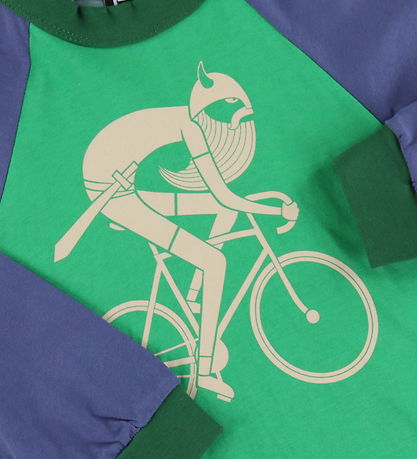 Danef? Bluse - Danebasic Raglan - Multi 2 Biking Viking