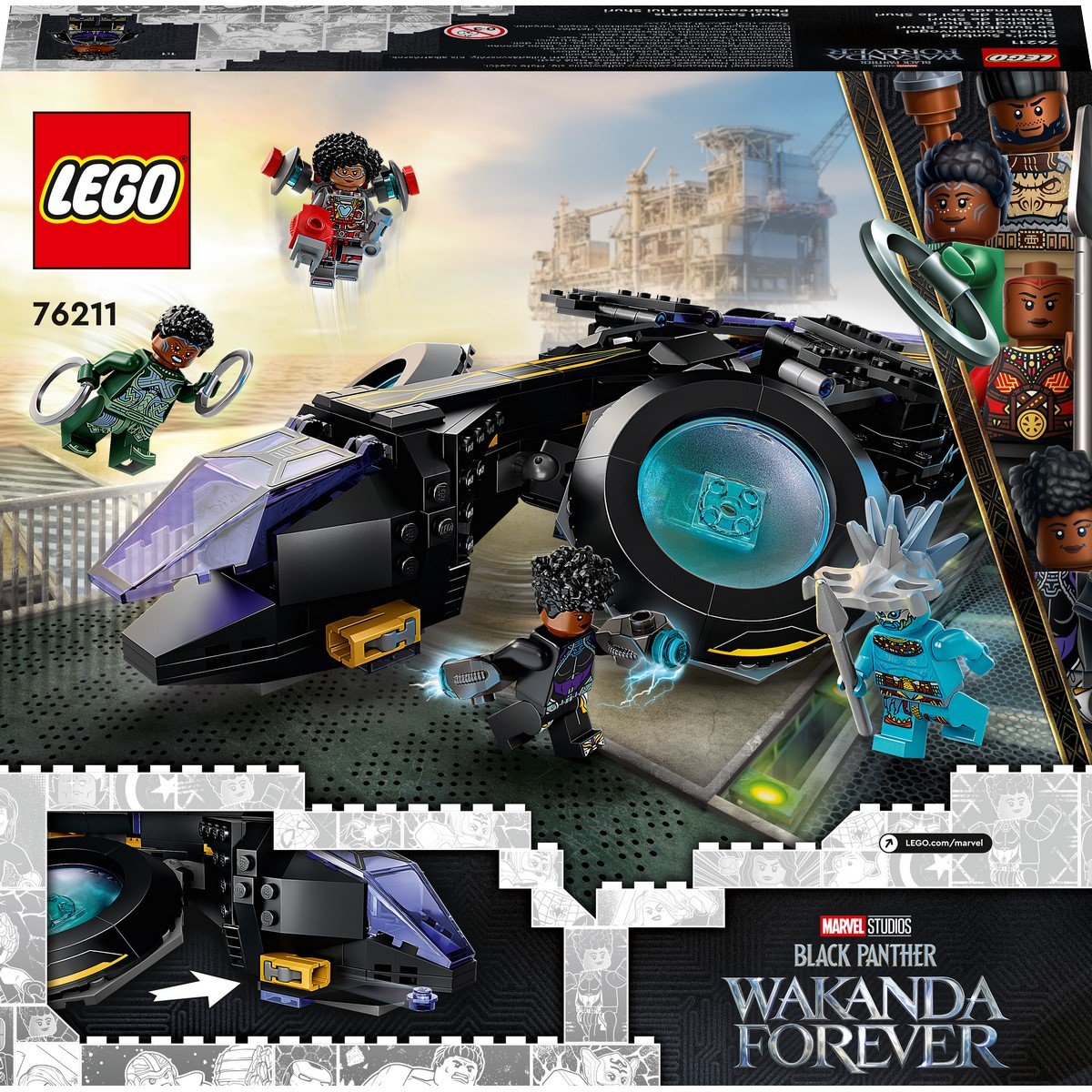 Sunbird de Shuri Lego Marvel 76211