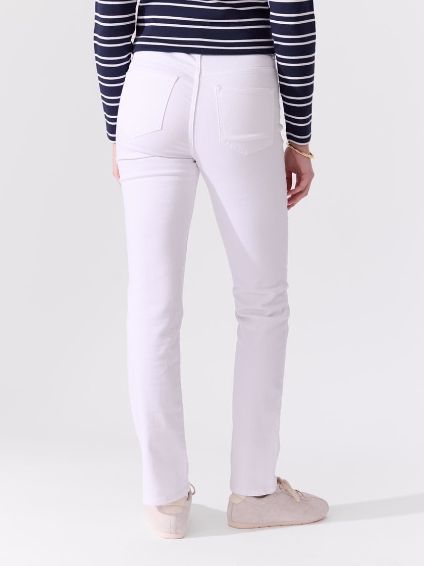 Sophia straight jeans Bright White