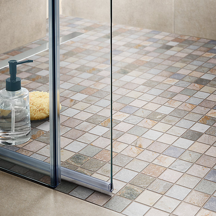Mosaïque beige 30,3x30cm Quartzite GoodHome