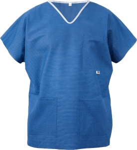 FOLIODRESS Suit Comfort Blau Kasack XXXL, 32 Stück