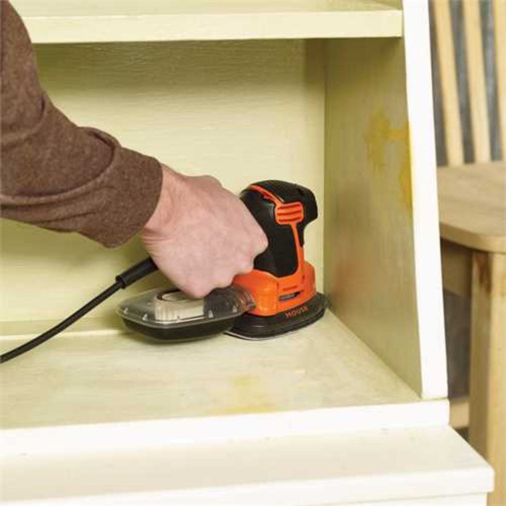 BLACK+DECKER Deltaschleifer Mouse-Schleifer KA2500K