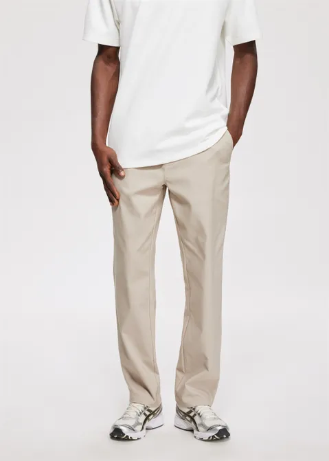 Straight leg broek off-white (CREME.L)