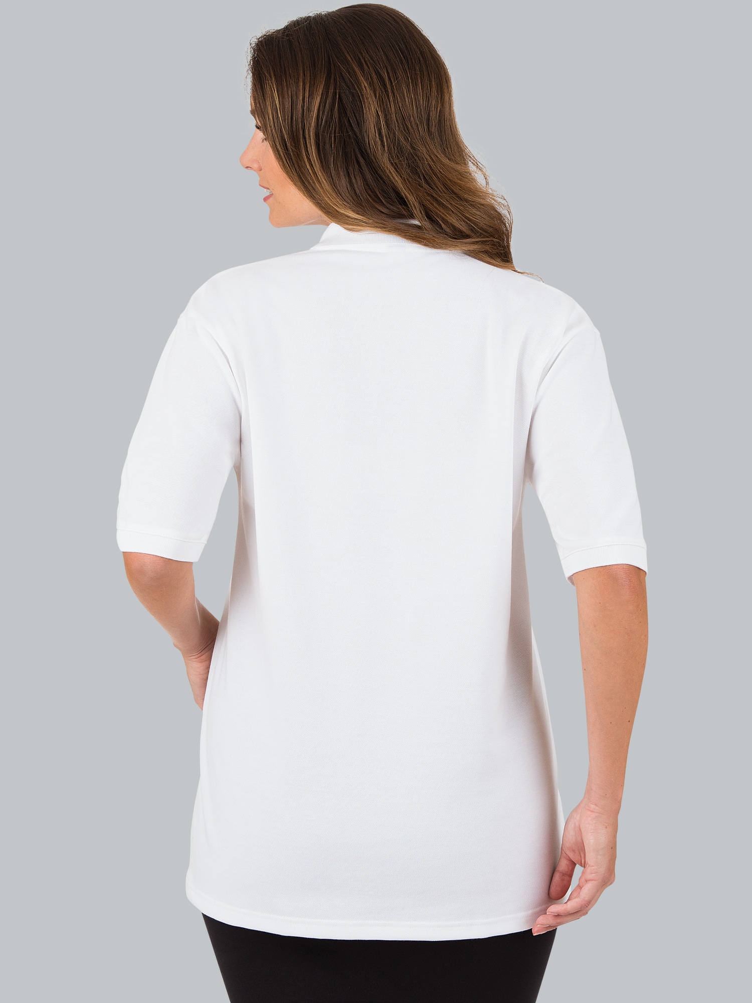 Poloshirt für Industriewäsche Weiss