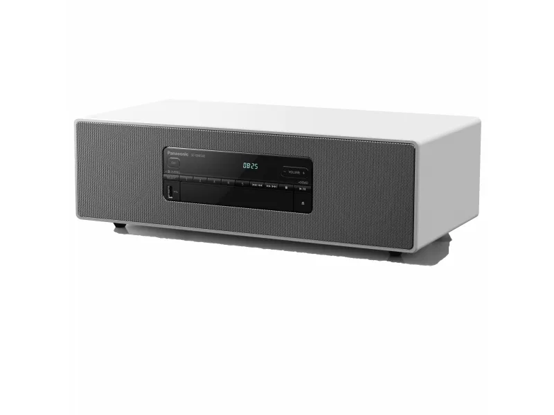 Panasonic SC-DM502 - Audiosystem - 2 x 20 Watt - hvid