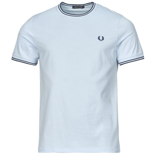 Fred Perry - TWIN TIPPED T-SHIRT - Bleu / Marine