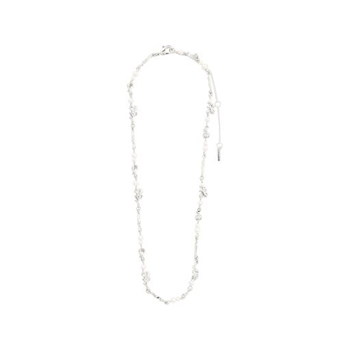 Pilgrim Focus Halskæde, Silver Plated, 40 9 cm