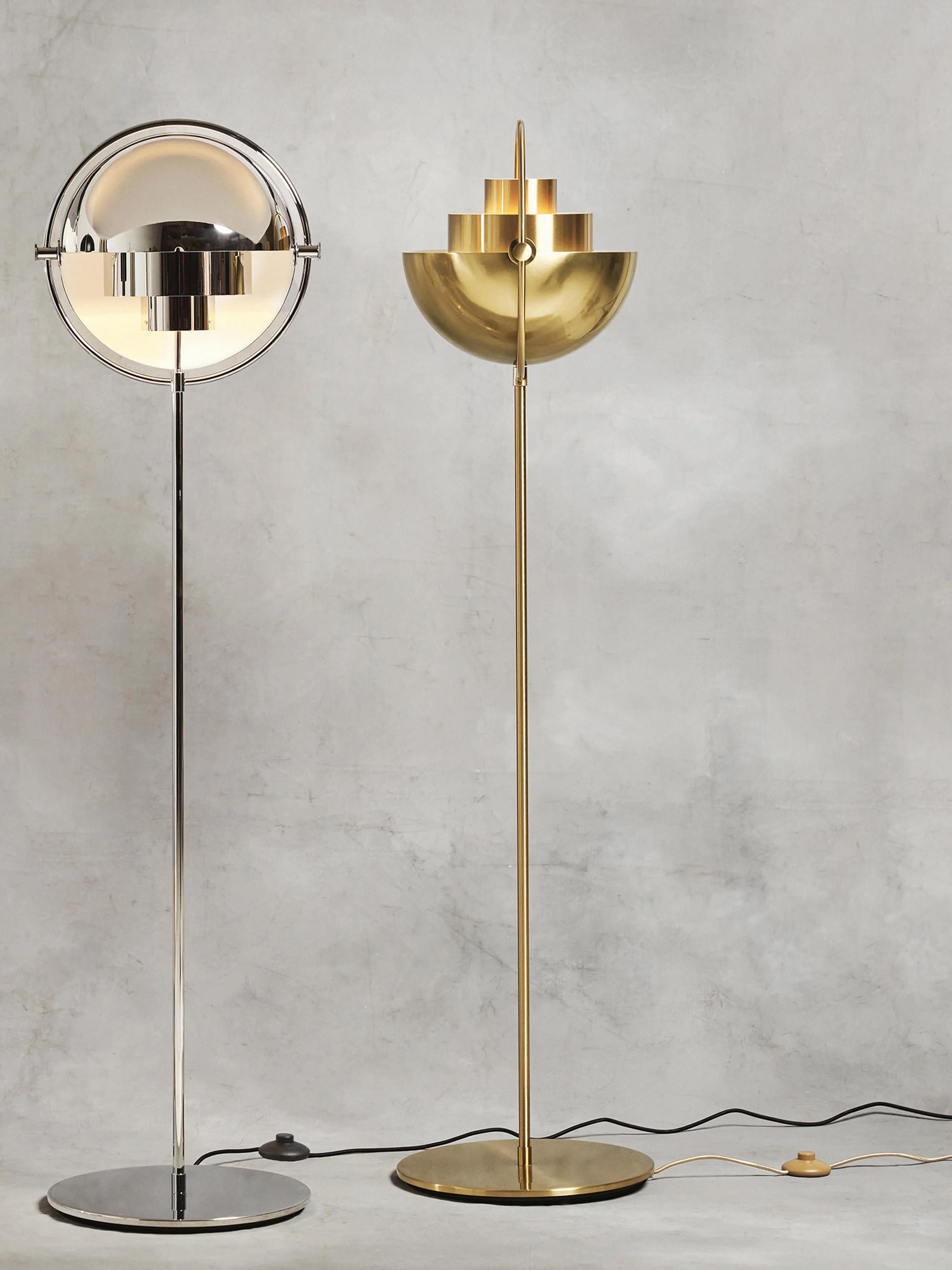 Verstelbare vloerlamp Multi-Lite