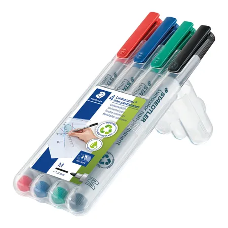 STAEDTLER® Lumocolor® non-permanent pen 315 M Universalstift, 4 Stück