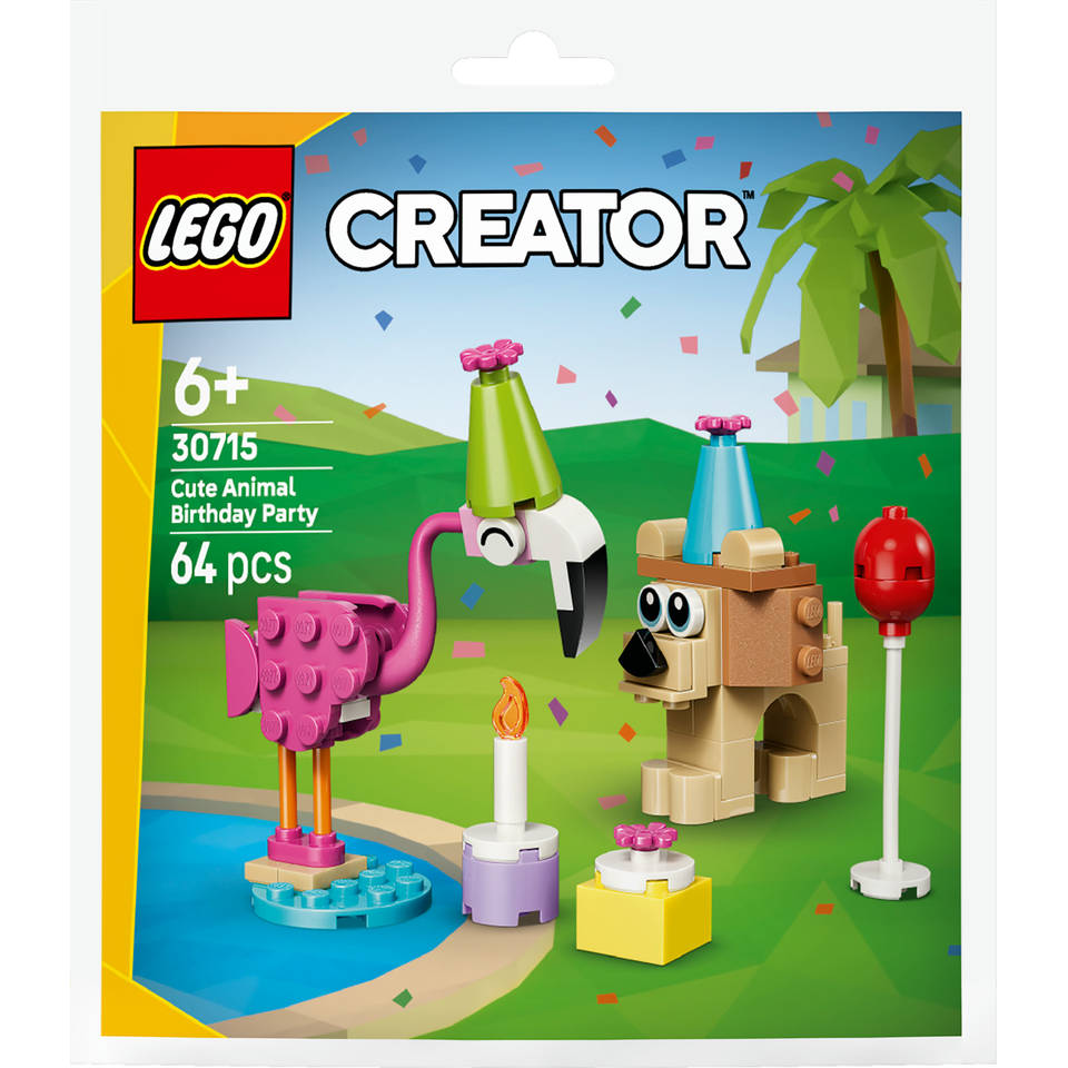 LEGO Creator 3-in-1 schattige dierenverjaardag 30715