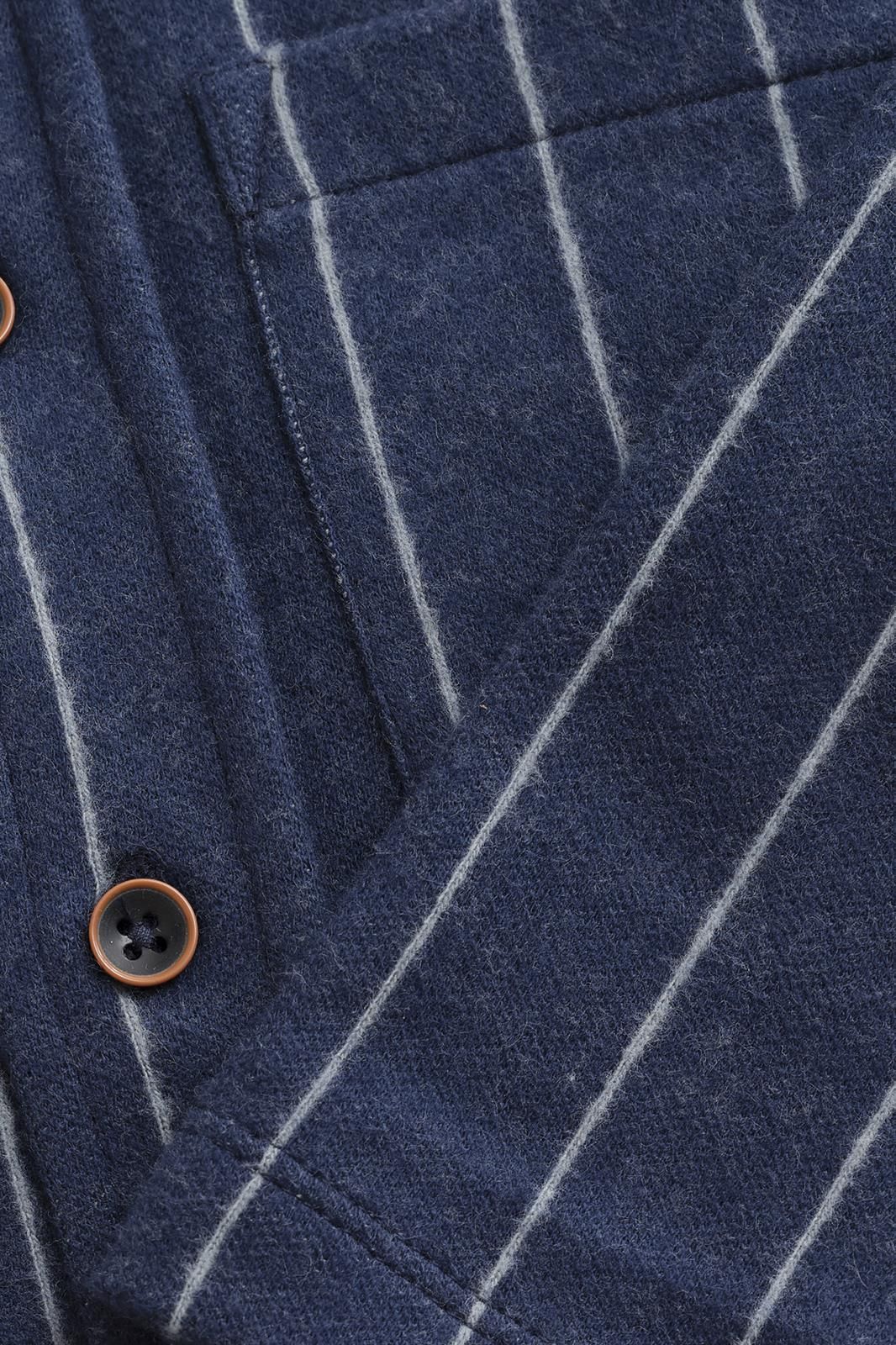 Noppies Kids Overhemd Rockville - Stripe Pattern Dark Blue