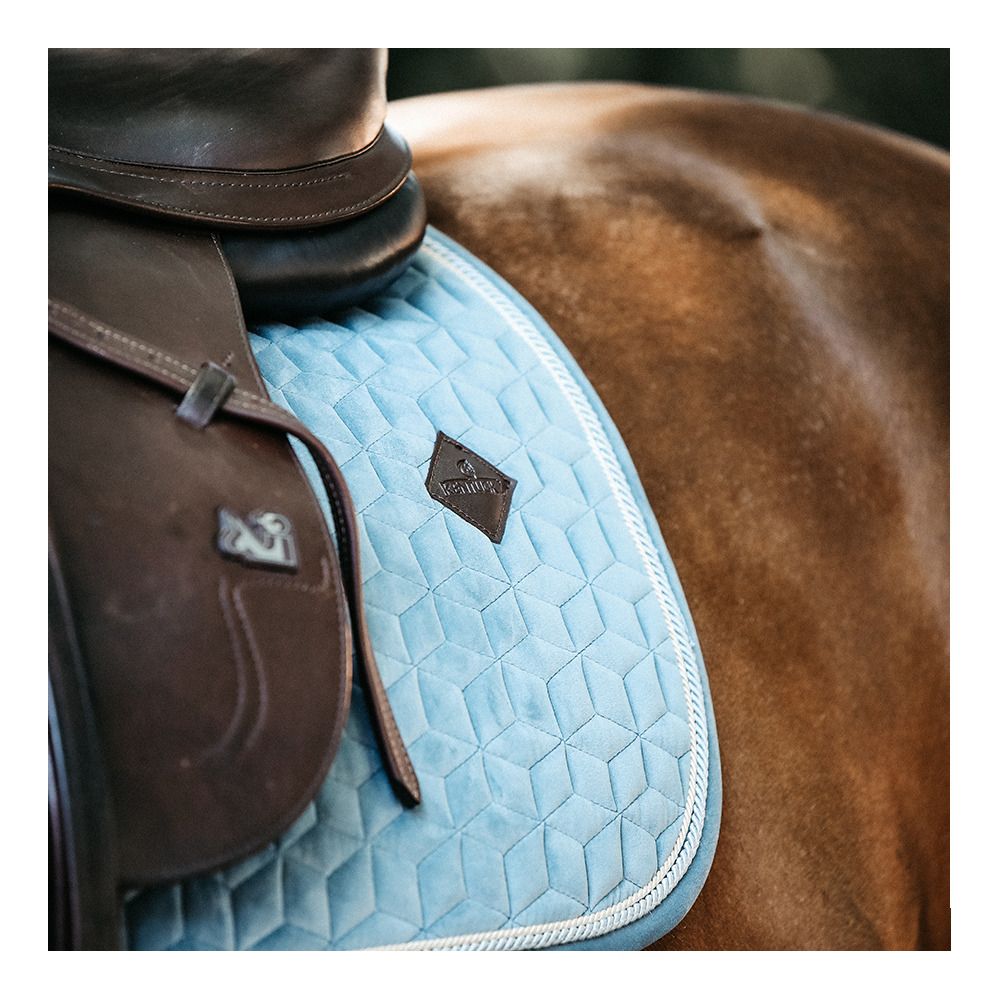 Kentucky VELVET - Tapis de dressage bleu clair