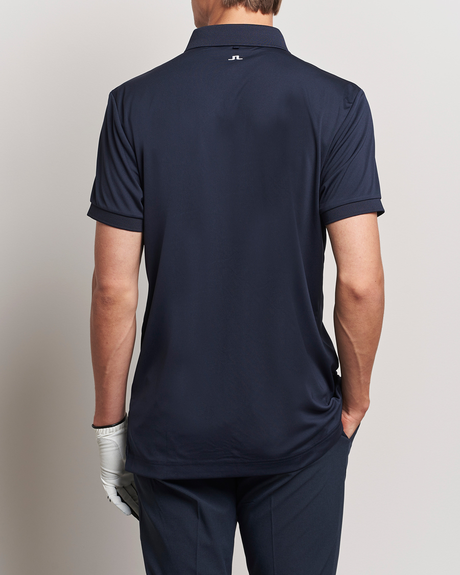 J.Lindeberg Regular Fit Tour Tech Stretch Polo Navy