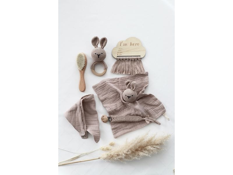 Oykami Geschenkset Salzburg Bunny Rosa Geschenkbox zur Geburt