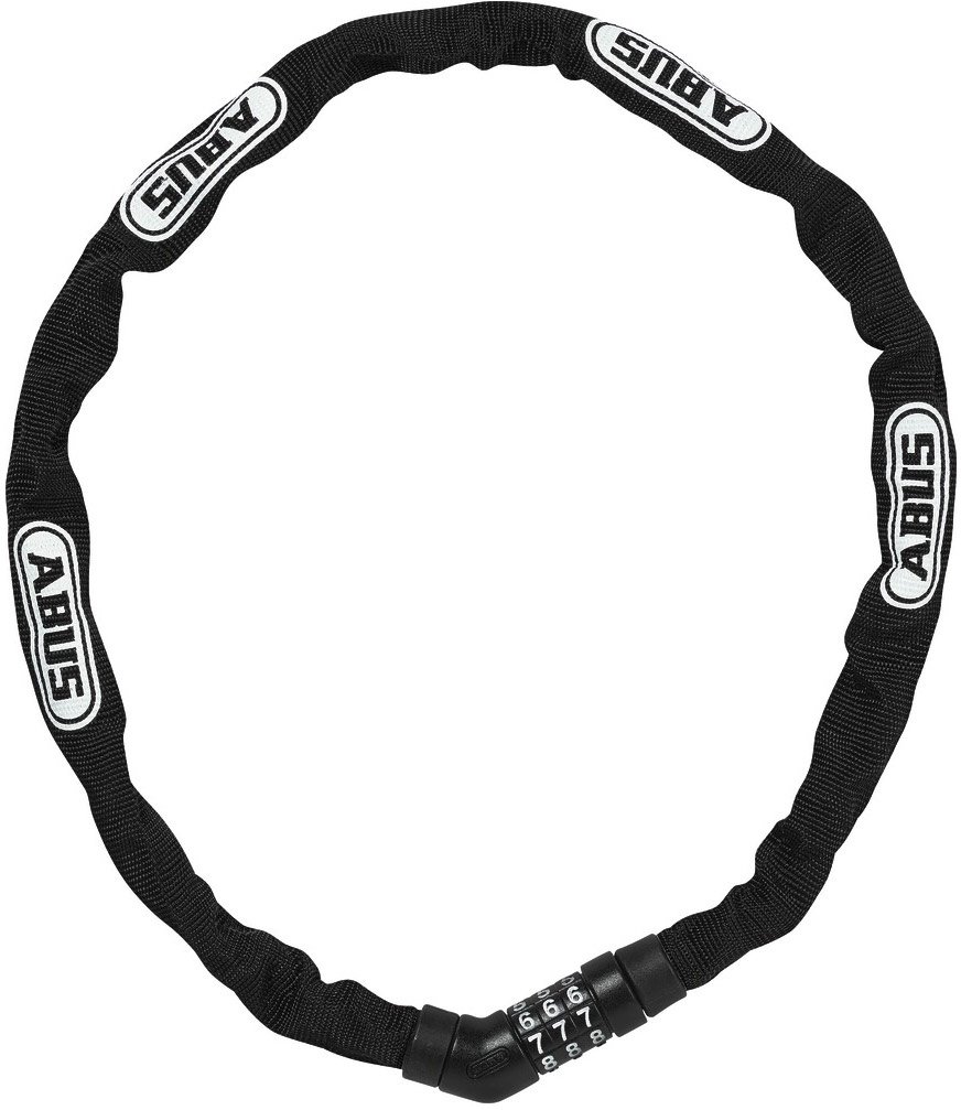 Abus kædelås 4808 Combo sort 75cm