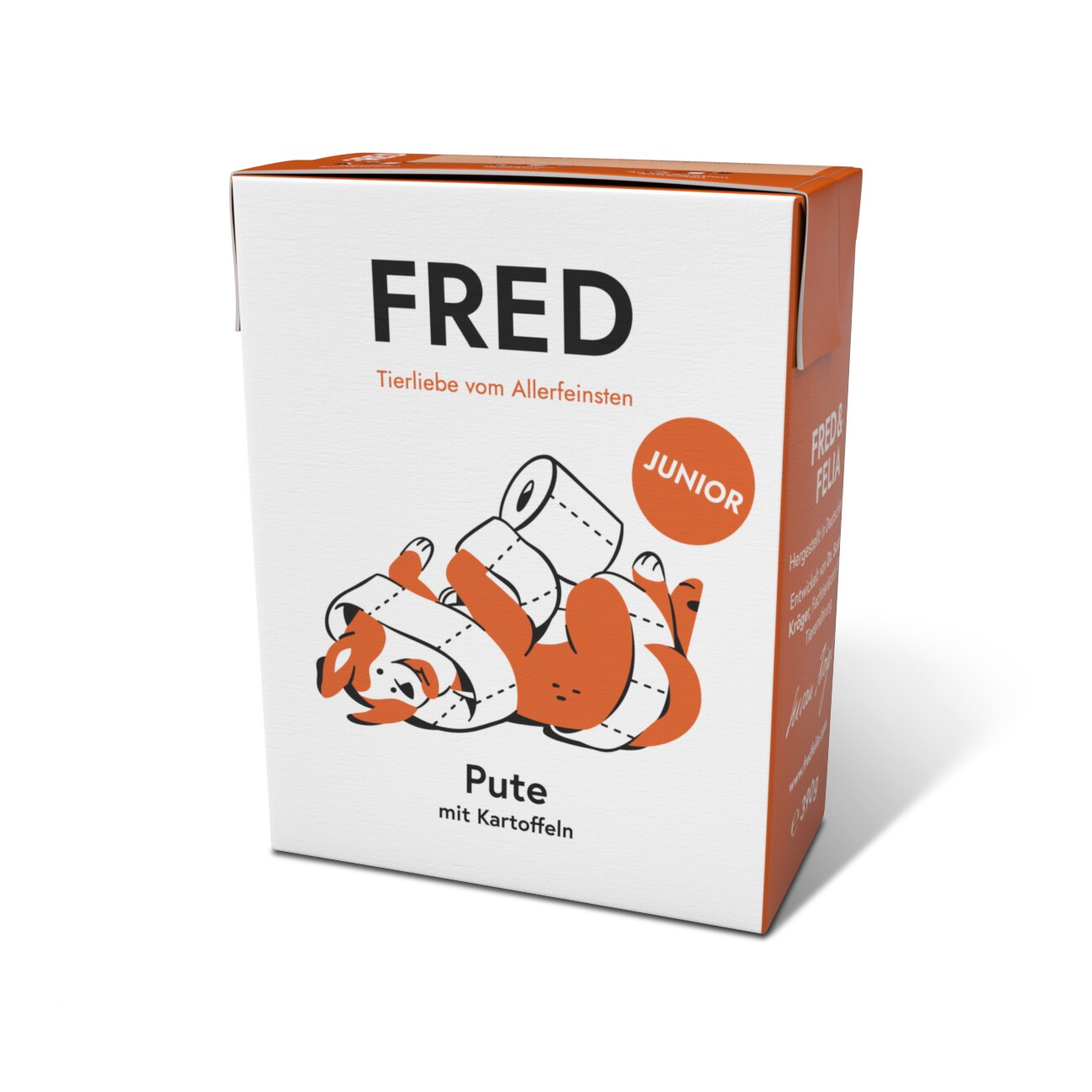 Fred & Felia FRED JUNIOR Pute mit Kartoffeln (10x390g)
