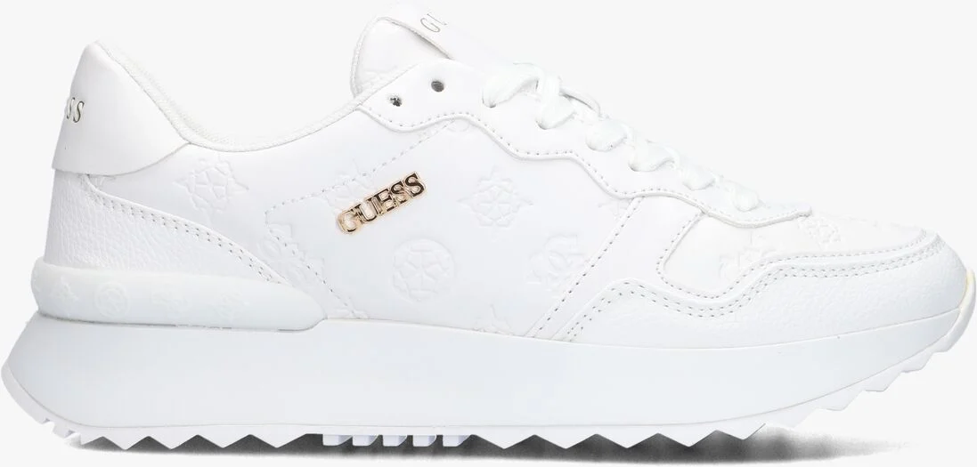 GUESS witte guess lage sneakers vinsa
