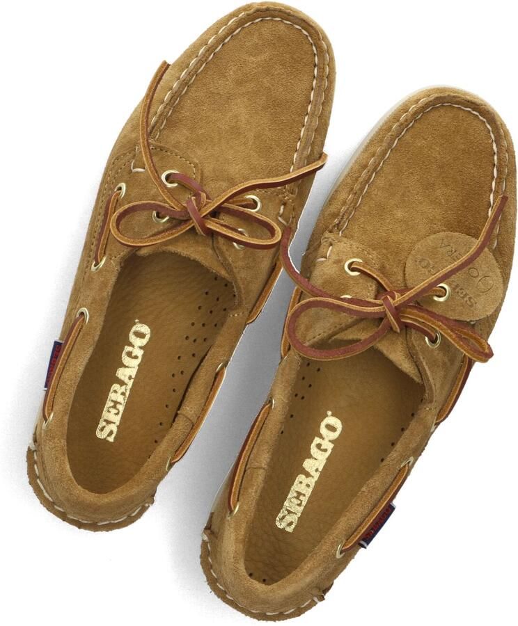 SEBAGO Instappers Dames Portland Maat: 37 Materiaal: Suède Kleur: Camel