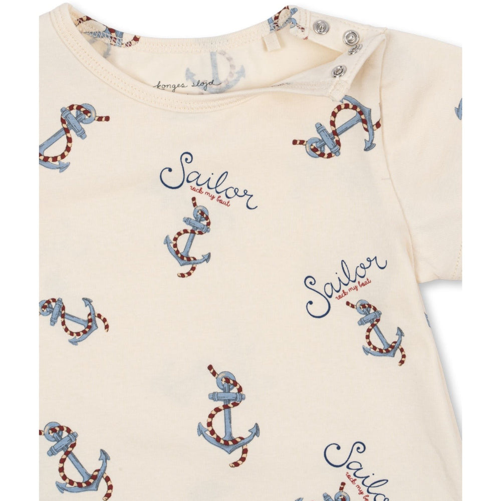 Køb Konges Sløjd Rock My Boat Basic Romper GOTS