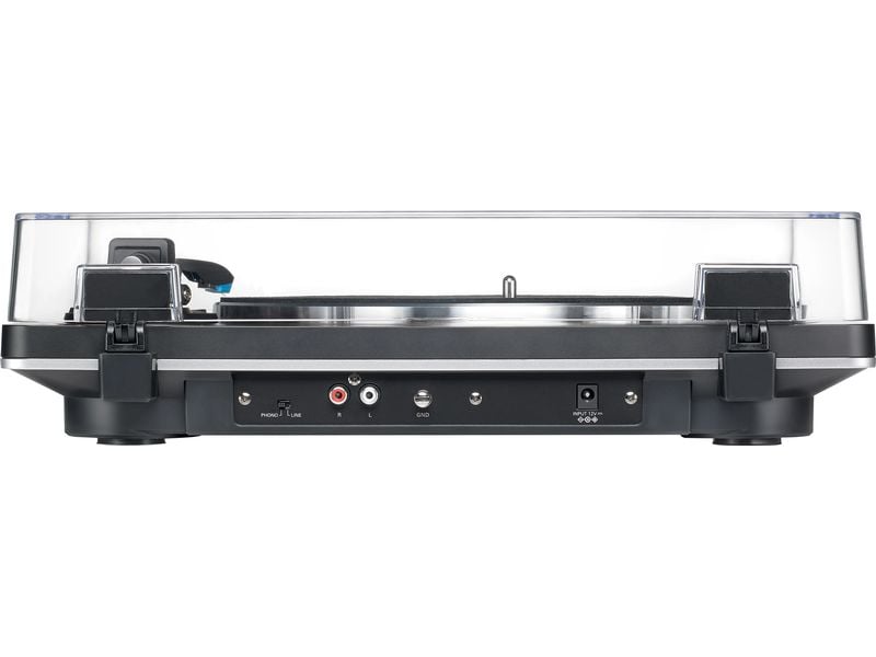 Audio-Technica Plattenspieler AT-LP70XBTBS Schwarz Vollautomatischer, kabelloser Plattenspieler mit Riemenantrieb