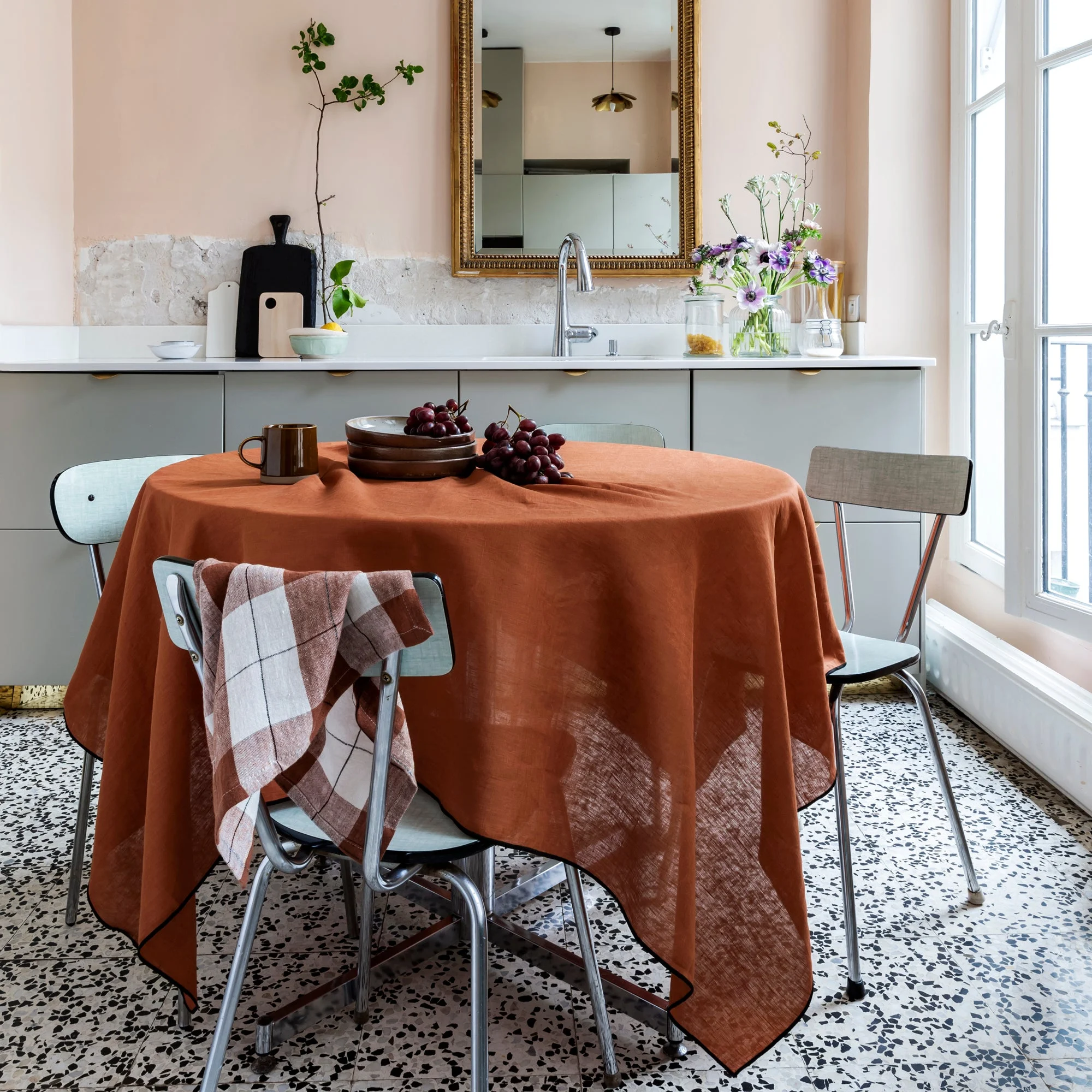 GREGORY - Torchon | Orange
