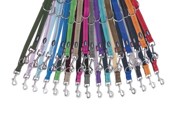Nobby Soft Grip, Hund, M-L, Sort, Grå, Nylon, 1 cm
