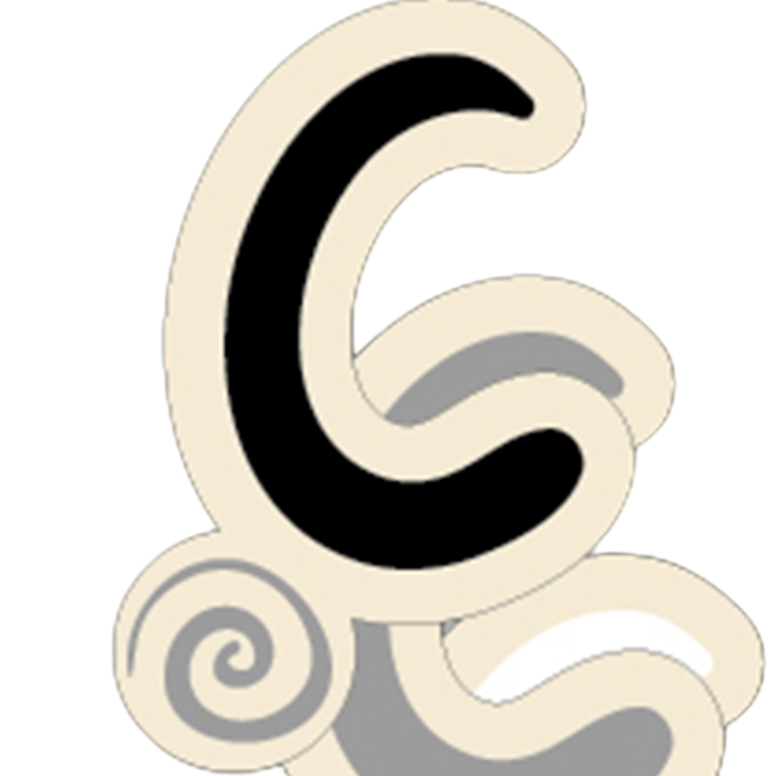 Buchstaben gross C