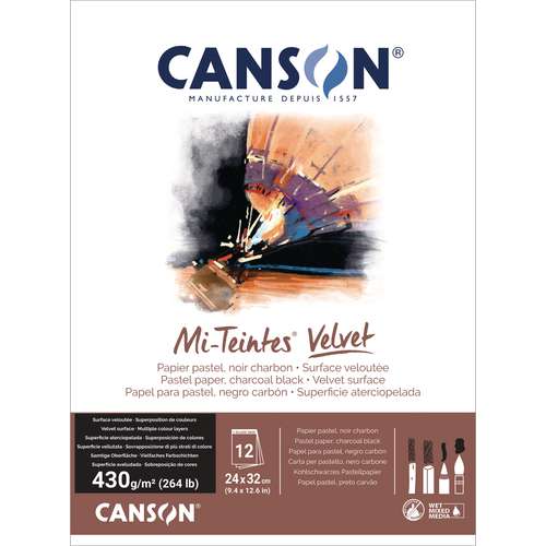 CANSON® Mi-Teintes® Velvet Pastellblock
