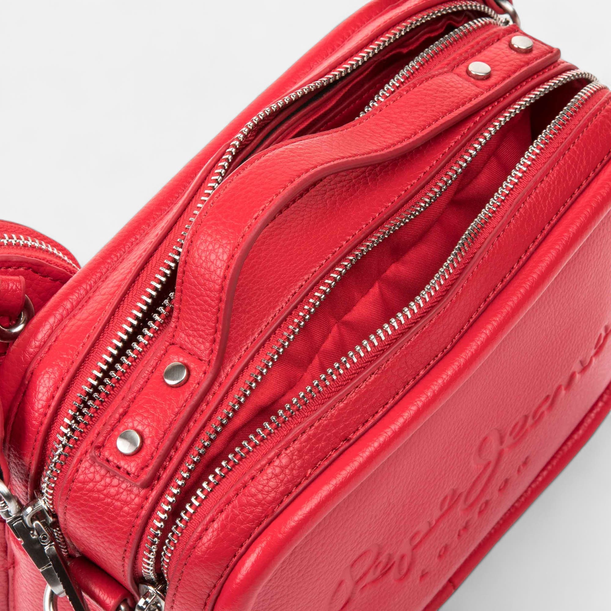 Sac bandoulière rouge