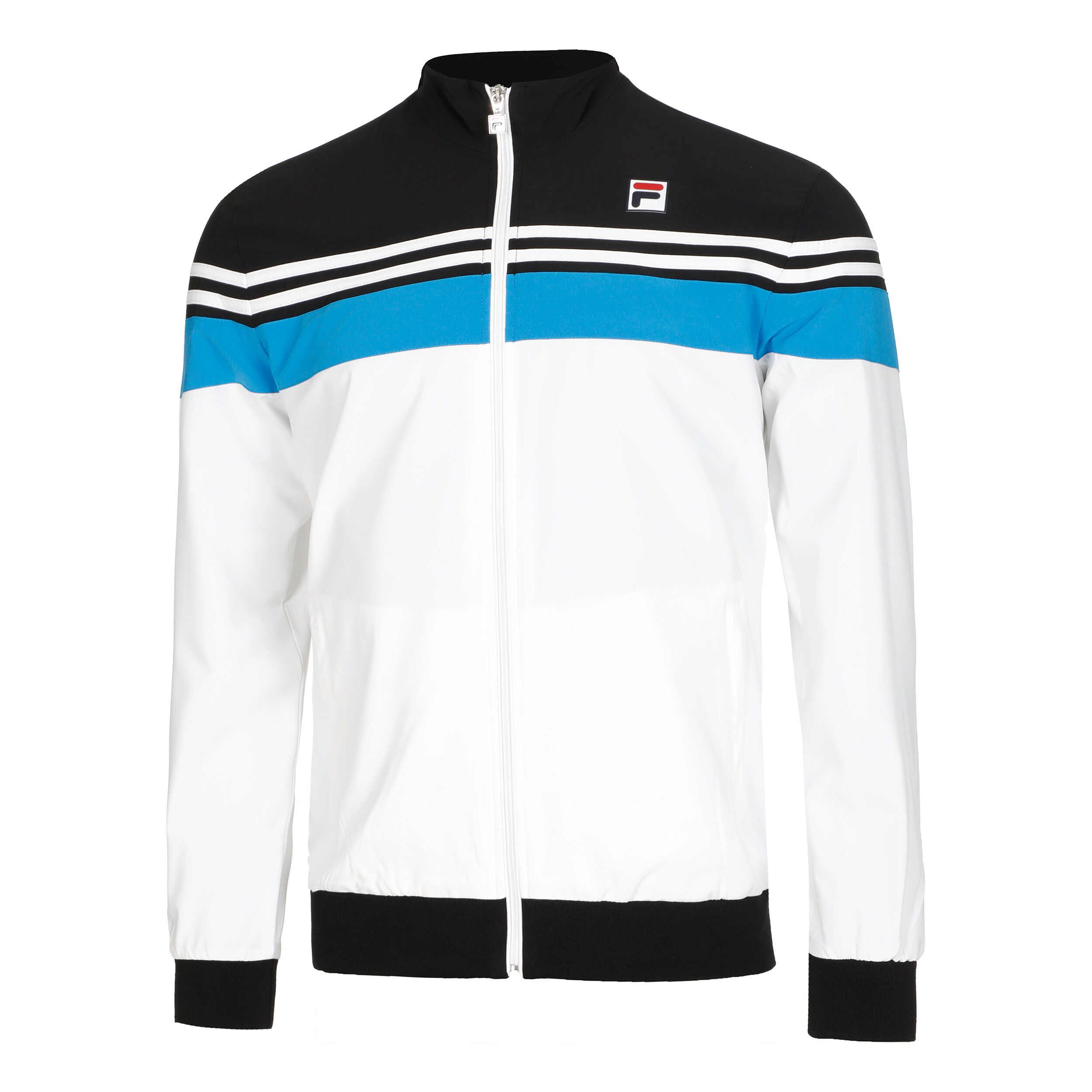 Fila Bruno Veste De Survêtement Hommes - Blanc , Noir