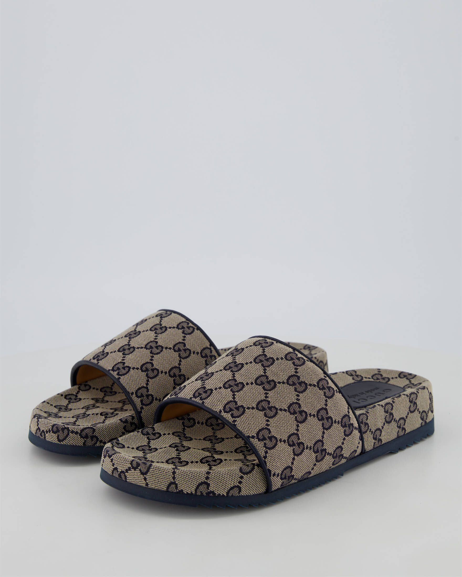 Gucci| Herren Pantoletten SIDELINE SLIDE GG