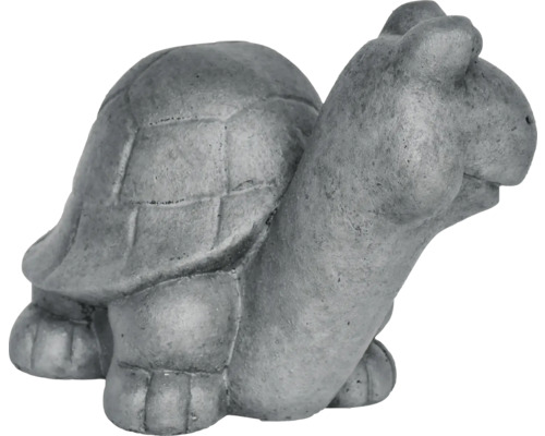 Tuinfiguur schildpad Lafiora 31 x 20 x 22,5 cm donkergrijs