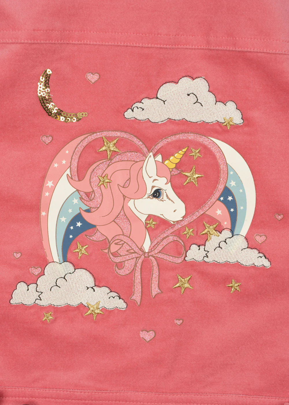 Lucky jakke - flamingo plume - 2Y