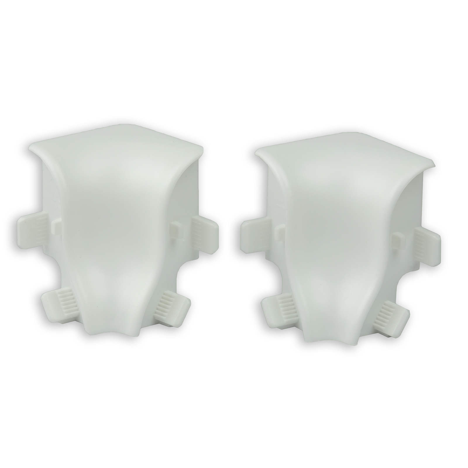 profitan 2er-Set Innenecken - weiß - für Sockelleisten: 40 mm hoch
