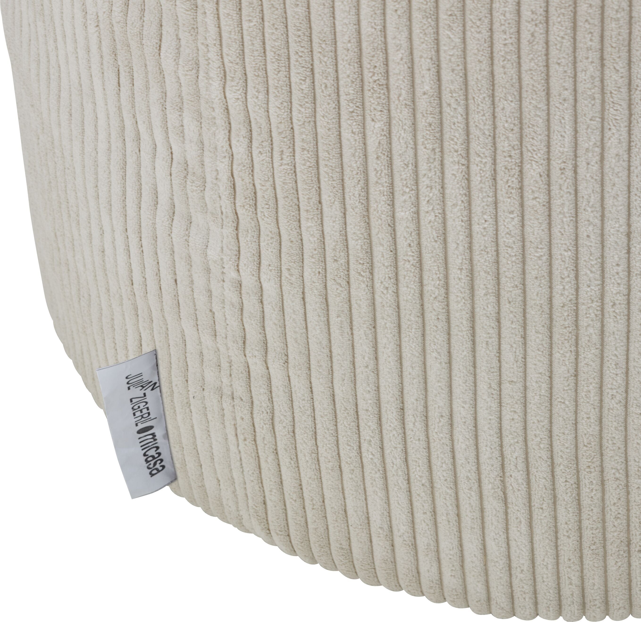 SE-Zigerli Smile Hocker, natur - Natur / H: 44.0 cm