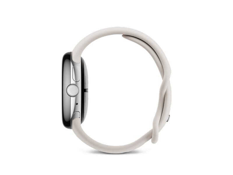 Google Pixel Watch 3 4G 41 mm Beige Schlanke Smartwatch mit erweitertem Gesundheits- und Schlaftracking