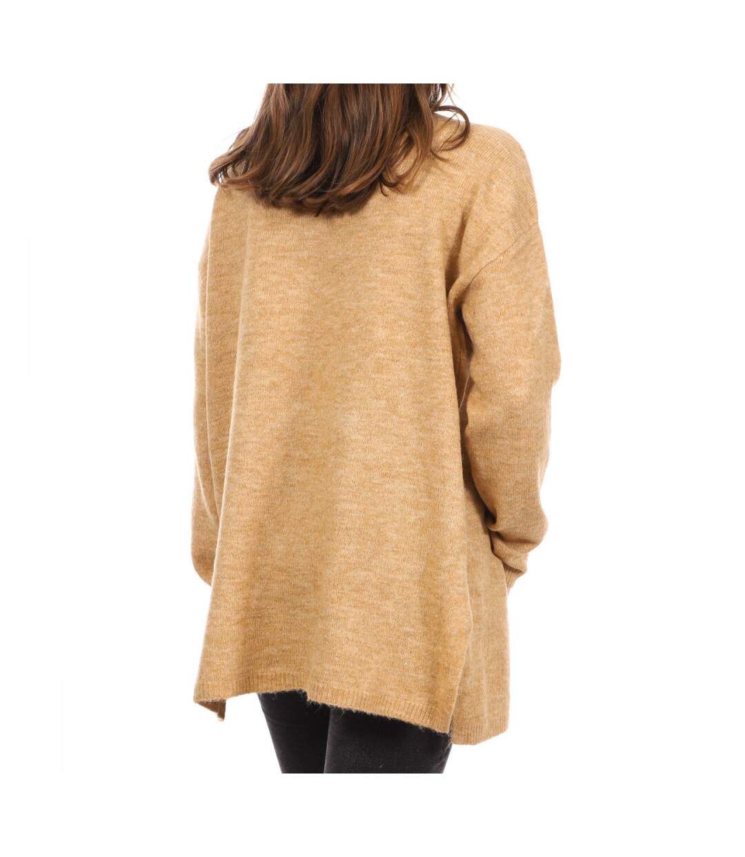 Pull long Beige Femme Vero Moda Plaza